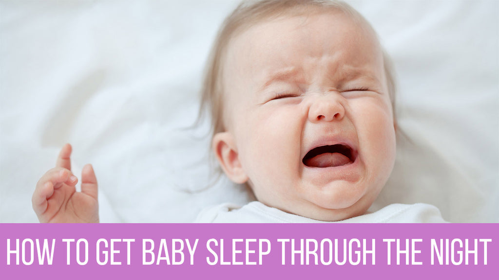 Yearning for peaceful night? Here's how to get baby sleep through the night!