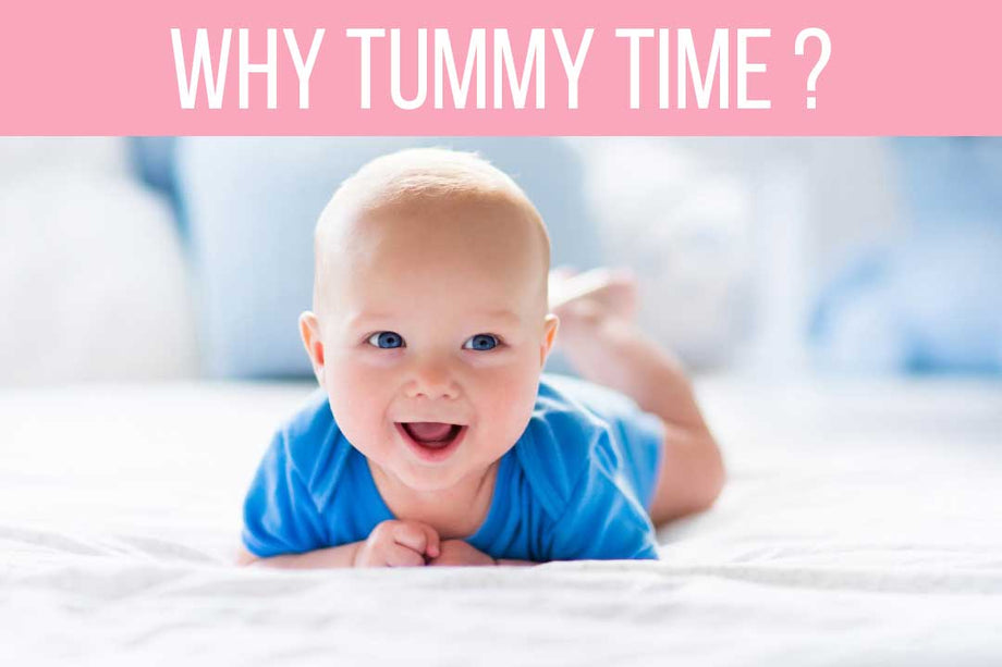 Tummy time' is important for your baby's overall motor development