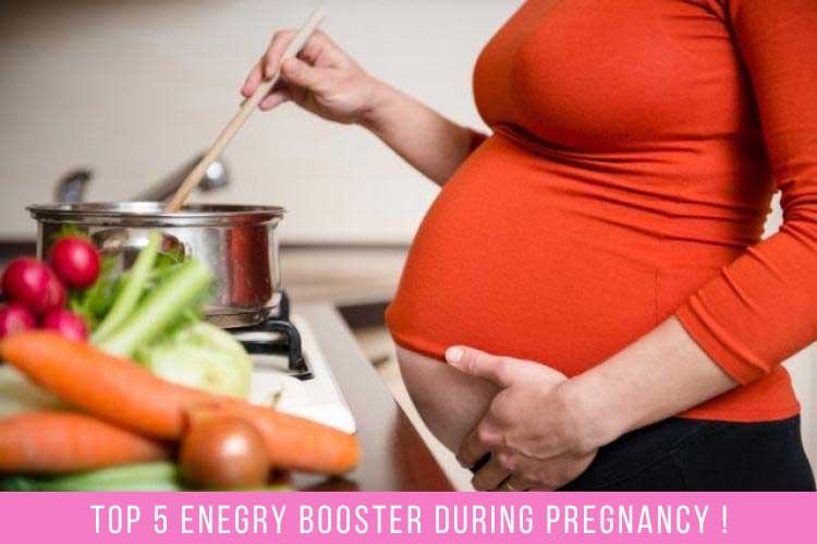 Top 5 food for BOOSTING ENERGY during pregnancy!