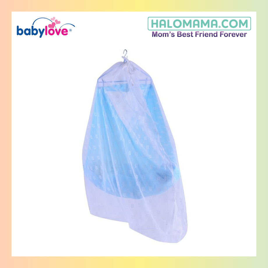 Babylove Cradle Mosquito Net 799 Embroid W String Halomama