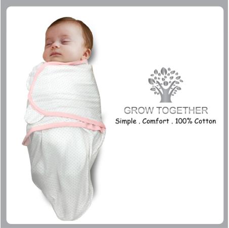 GROW TOGETHER Baby Swaddle