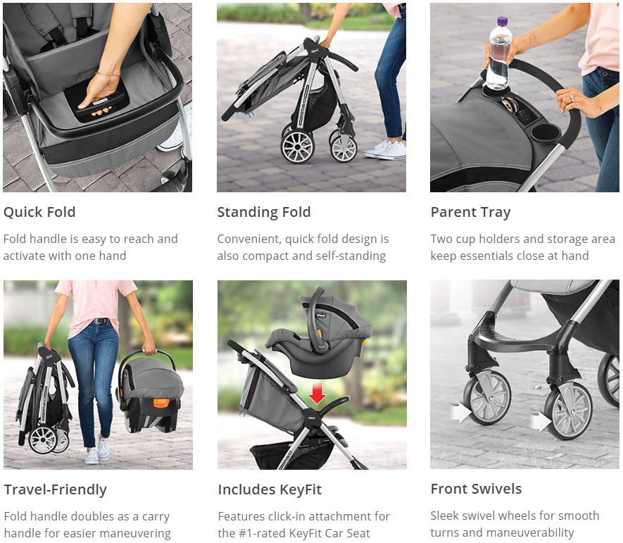 CHICCO MINI BRAVO PLUS TRAVEL SYSTEM (COLOUR: SLATE / MIDNIGHT) **MYSTERY CHICCO FREE GIFT| Travel System|Chicco - HALOMAMA.com