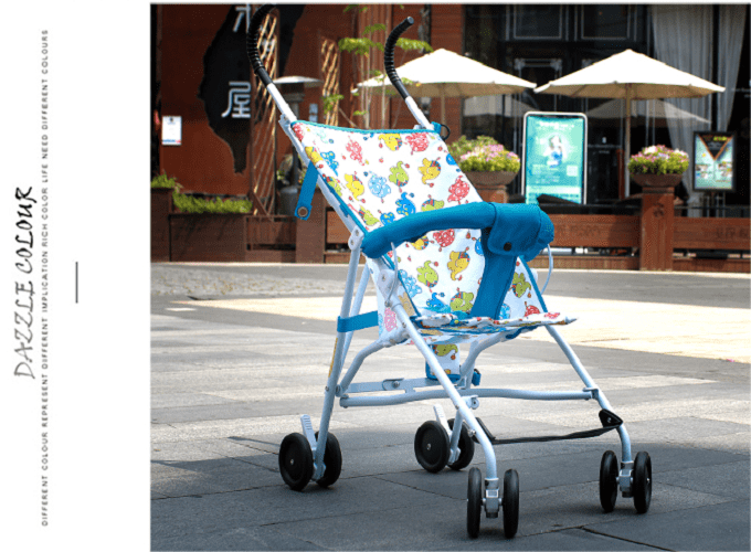 Cute Colourful Elephant Baby Stroller (0-4 yrs)| stroller|Halomama - HALOMAMA.com
