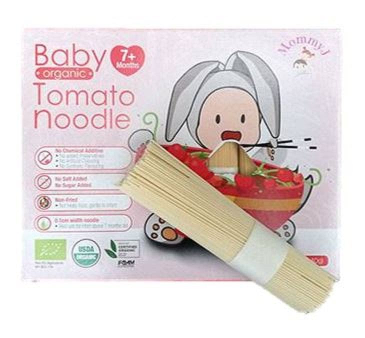 MOMMY J BABY ORGANIC STICK NOODLE (BROCOLLI / PUMPKIN / TOMATO)| STICK NOODLE|Mommy J (Homemade) - HALOMAMA.com