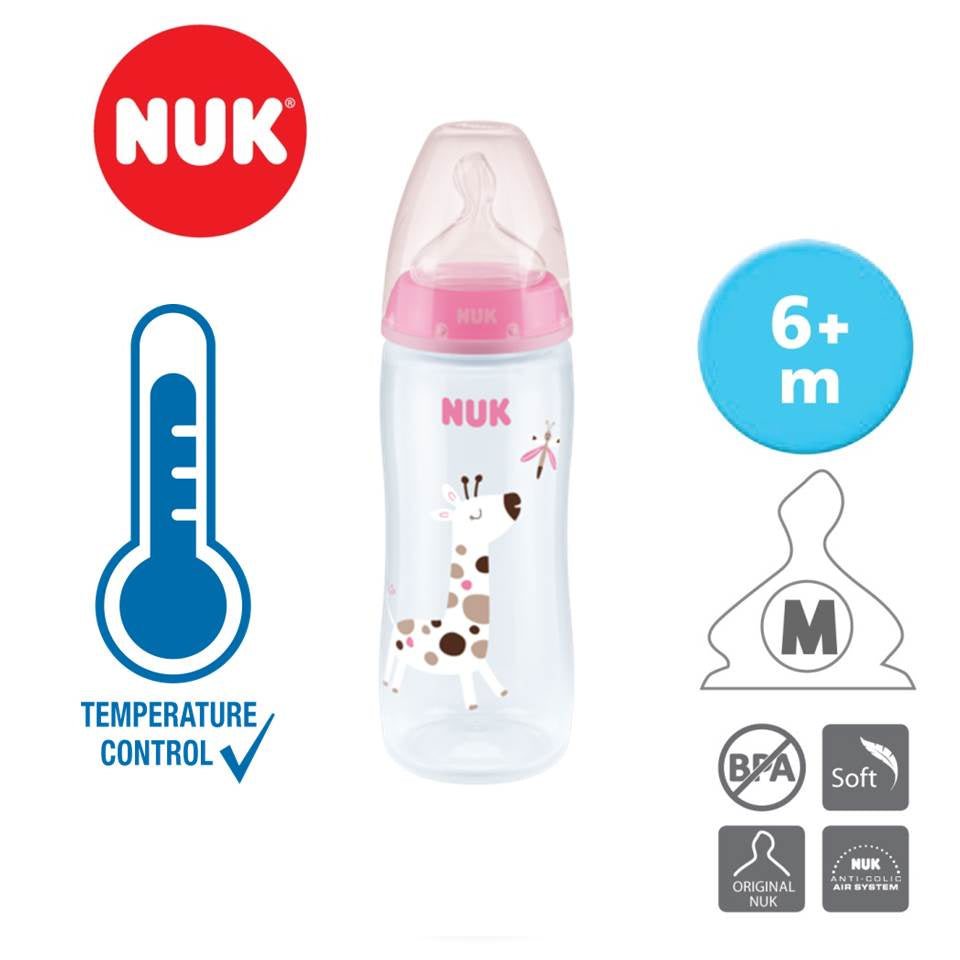 NUK 150ml & 300ml PCH PP Bottle with Temperature Control – Halomama.com